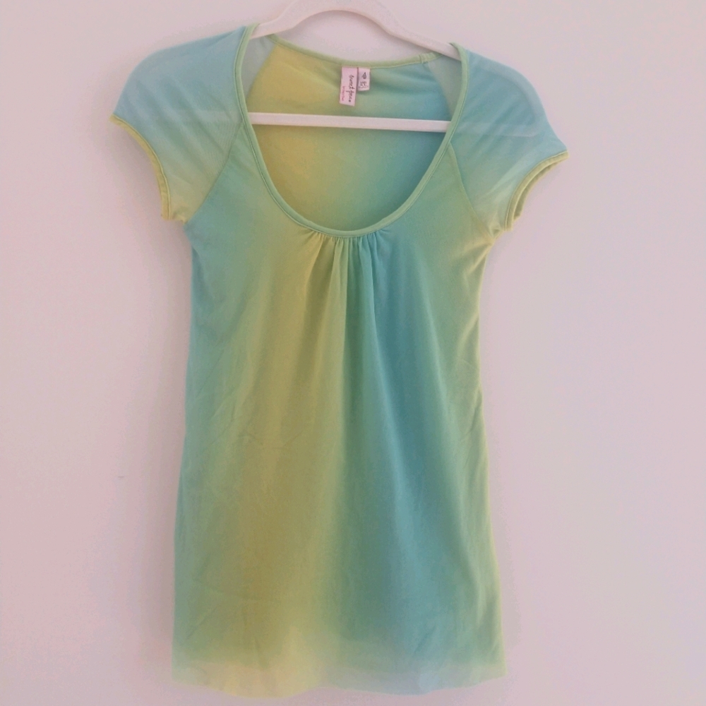 Sweet Pea tie dye summer top